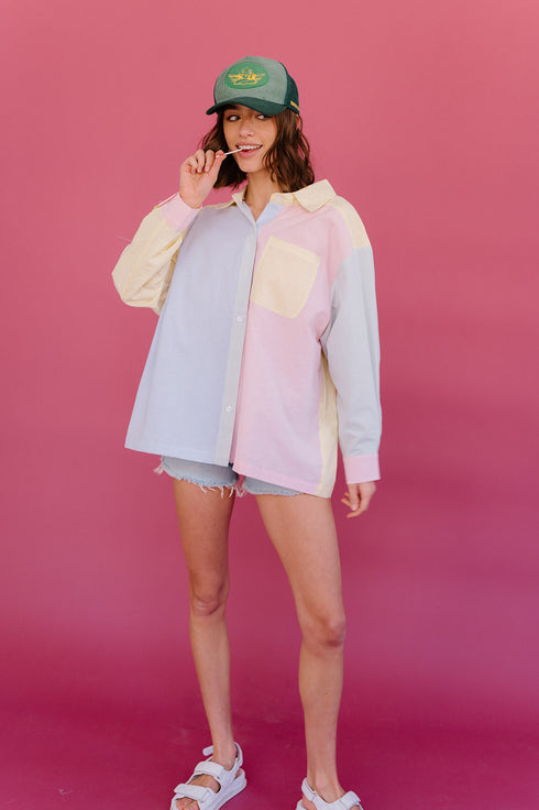 Vacay Mode Striped Top